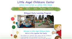 Desktop Screenshot of littleangelchildcare.org